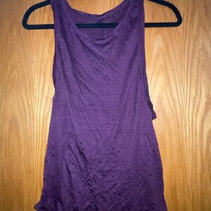 Sun + Stone Deep Purple Tank Top